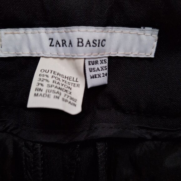 Zara Black Dressy Shorts - Picture 5 of 6